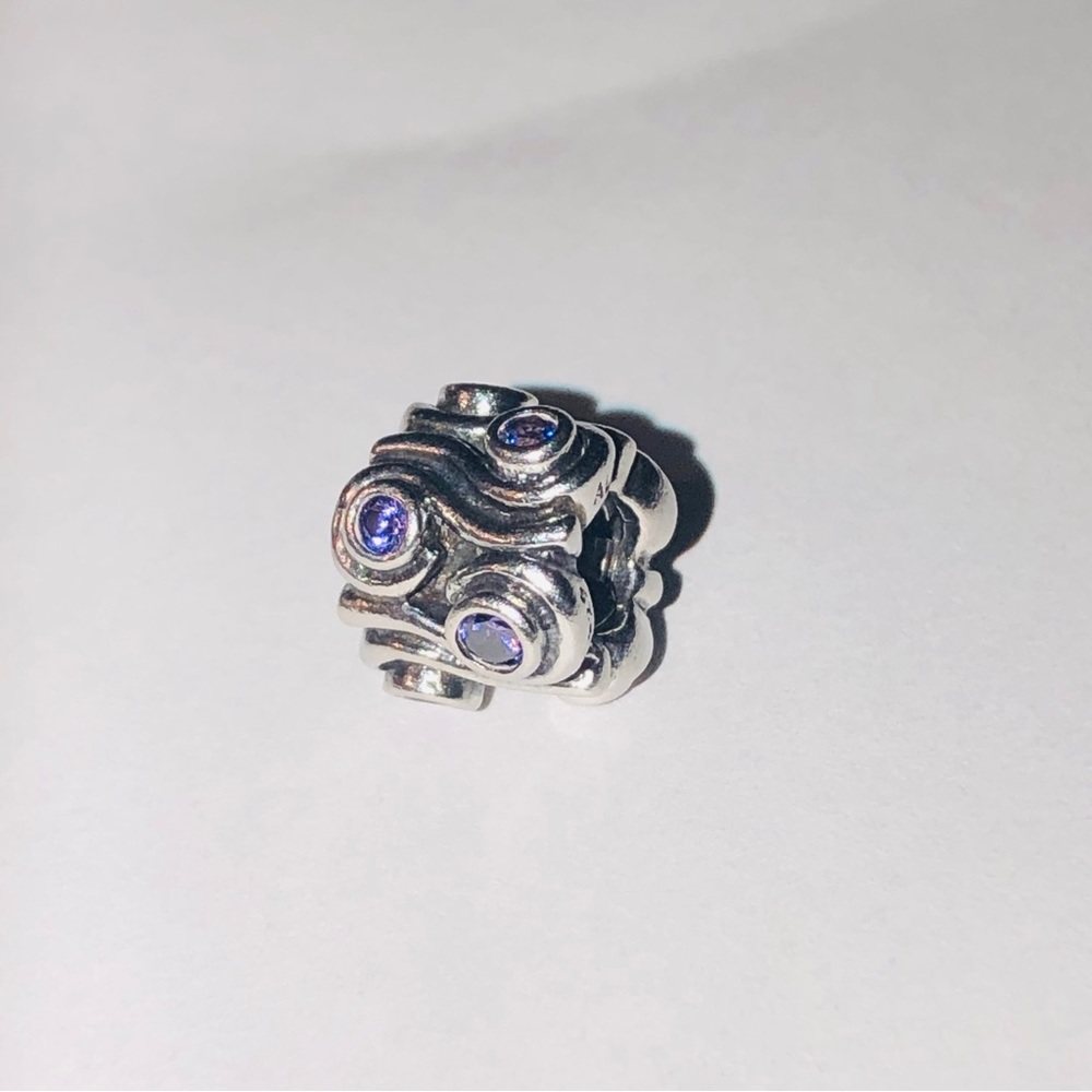 Authentic Pandora Ocean Wave Charm